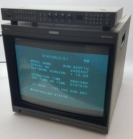 Photo WANTED Buying Sony  JVC  PANASONIC Broadcast Monitors BVM PVM $99,999