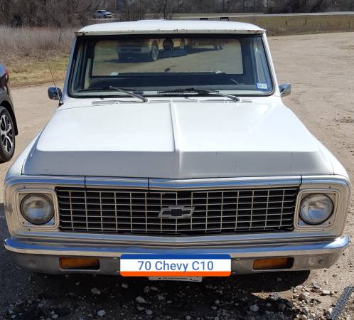 Photo 1970 Chevy C10 Stepside - $15,000 (College Station)
