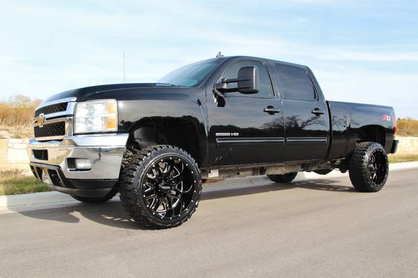 2014 CHEVROLET 2500HD LTZ DURAMAX*LEVELED*LOADED*NEW WHEELS AND TIRES ...