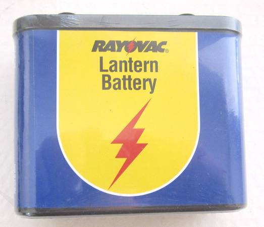 Photo Rayovac 6 volt lantern battery $10