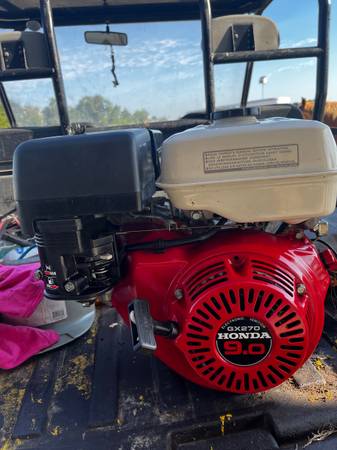 Photo honda motor GX 270 9.0 $500