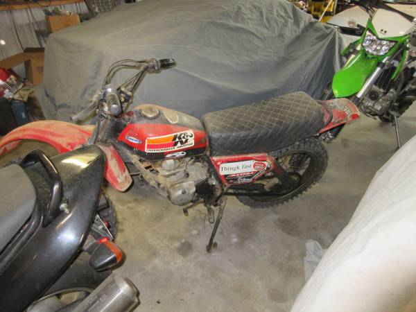 Photo 1982 XL 185 Honda for parts or salvage $800