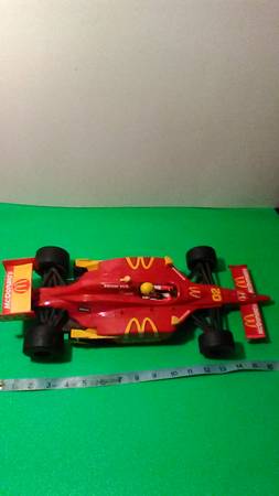 Photo 2008 Large McDonalds Mattel Hot Wheels Indy Race Car wSounds $40