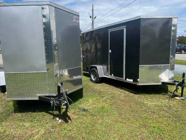 Photo 6x12 Single Axle Cargo Trailer - $100 Delivery Fee to Columbia $3,600