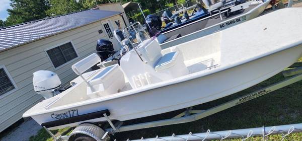 Photo ARRIVING08-30-2023-171 Coastal Skiff 40 White Tohatsu Wesco Trailer $21,495