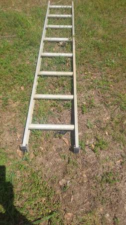 Eight-Foot Aluminum Ladder ONE section only $19