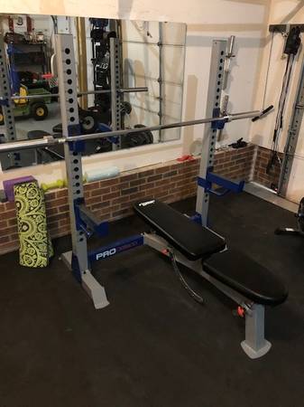 Photo Gym Equipment, bench, power tower, weight tree