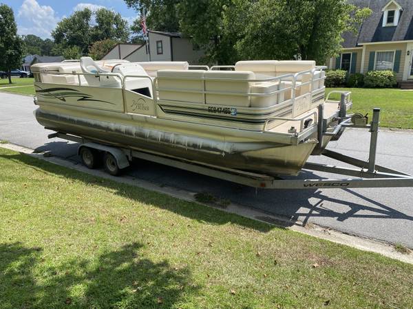 Riviera Tritoon Pontoon Boat $7,900 | Boats For Sale | Columbia, SC ...