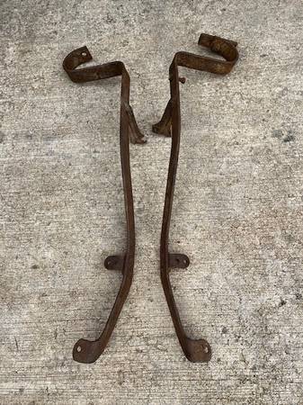 Photo 1928-30 Ford Model A Coupe or Roadster Rear Bumper Brackets Hot rod $300