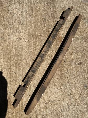 Photo 1930-1931 Ford Model A Rear window inner structure wood. $30
