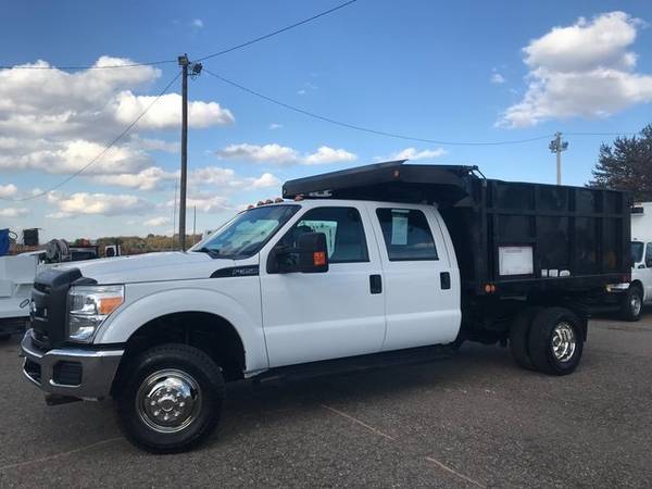 Photo 2015 Ford Super Duty F-350 DRW XL 4x4 38K LOW MILES Crew Cab Dump Bed - $51,995 (_Ford_ _Super Duty F-350 DRW_ _Truck_)