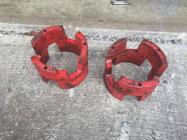 Photo Gravely dual wheel spacers $125