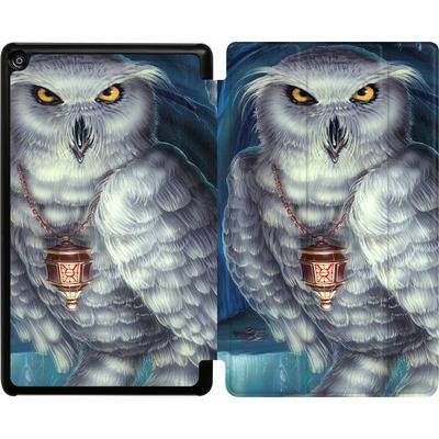 Photo Smart Case Only for Amazon Fire HD 10 (2018) Wizard Messenger Owl $20