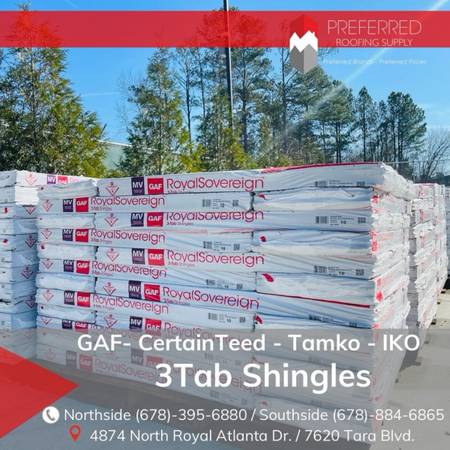 ROOFING-SHINGLES-3TAB-ARCHITECTURAL-GAF-IKO-TAMKO-CERTAINTEED-OWENS ...