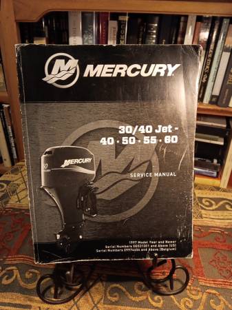 Photo Mercury 3040 Jet 40-60 Service Manual 2015 $30
