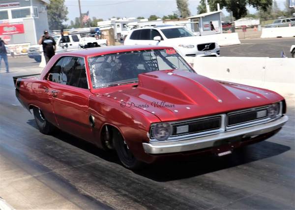Photo 1970 dodge dart twin turbo hemi 6 sec drag car $69,500