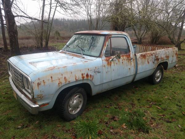 1977 Dodge D100 - $1000 (Lebanon) | Cars & Trucks For Sale | Corvallis ...