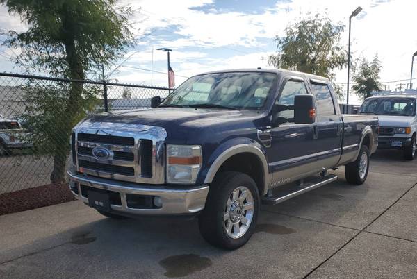 Photo 2008 Ford F250 SD Crew Cab 4x4 Lariat 6.4L Turbo Diesel - $16,995 (Ace Auto Sales - Albany, Or)