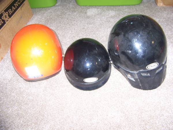 Photo 3 Motorcycle helmets, all in great shape $10