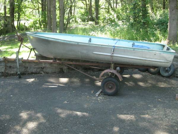 Aluminum Row Boat $475