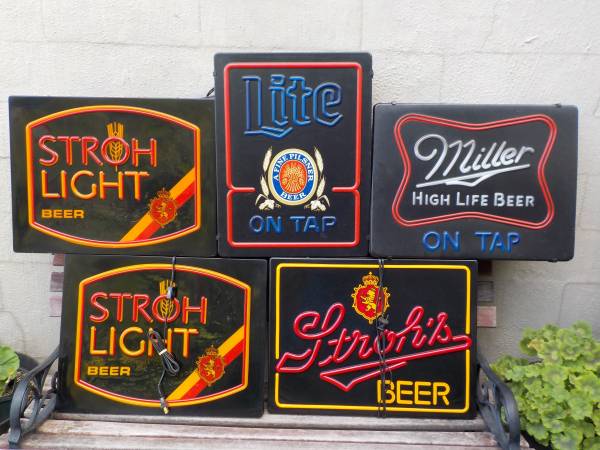 Photo Neon-Look Beer Signs $30 and up $30