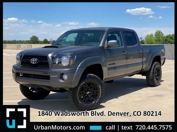 Photo 2011 Toyota Tacoma Double Cab TRD Sport Long Bed - Lifted Customized - $29,990 (1840 Wadsworth Boulevard, Denver, CO 80214)