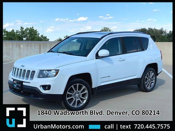 Photo 2016 Jeep Compass High Altitude Edition - Clean CarFax - $17,990 (1840 Wadsworth Boulevard, Denver, CO 80214)