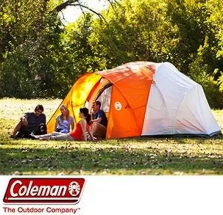 Photo Coleman 6 person tent and air mattress $75
