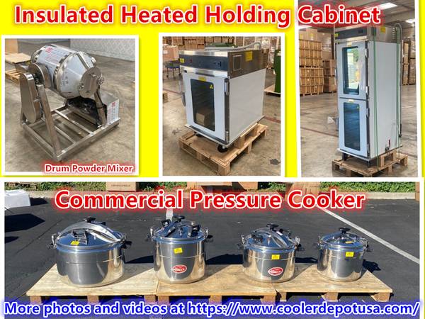Photo Commercial Pressure Steamer Cooker Full Size Insulated Heated Holding $1,360