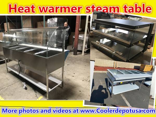 Photo Nsf electric Pizza Soup Warmers food warmer steam table Heated Hot dog $500