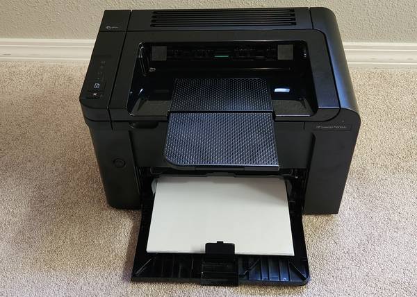 Photo Printer HP LaserJet Pro P1606dn. Network, Duplex, USB (70 toner) $100