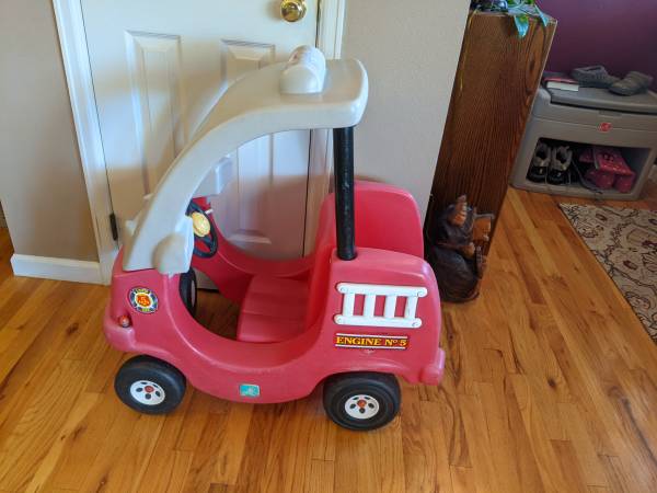 Photo Step 2 Fire Truck for Two Cozy Coupe $75