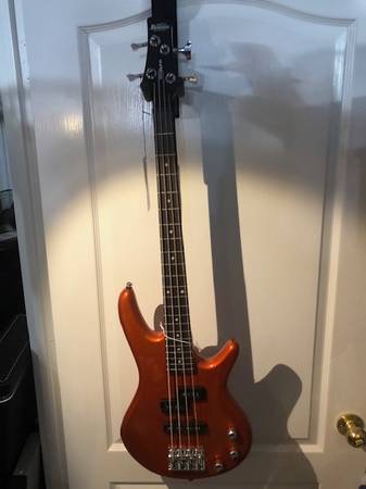 041 Ibanez GSRM20 Micro Short-Scale Bass Guitar Roadster Orange $140