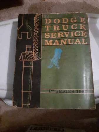 Photo 1960 Dodge truck service manual $20