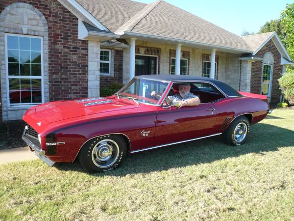 Photo 1969 Camaro SS 2Dr Hardtop - $135,000 (Hugo, OK)
