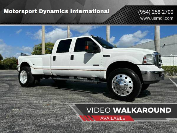 Photo 2006 Ford F-350 6.0L DIESEL HEADSTUDDED 4x4 DUALLY DRW LARIAT LONG BED - $32,500 (Pompano Beach)