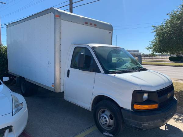 2009 Chevy Express 3500 Truck 14' Box - $5,000 (Garland) | Cars ...