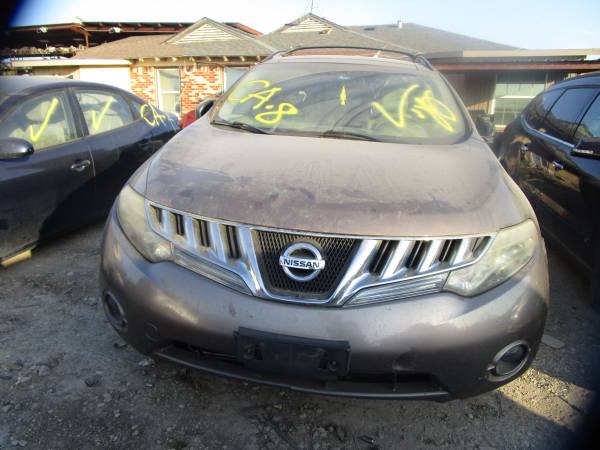 Photo 2010 NISSAN MURANO - PARTING OUT - CA-8 - STK15278