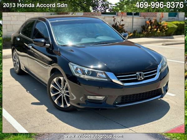 Photo 2013 Honda Accord Sdn 4dr I4 CVT Sport 1 OWNER CLEAN TITLE with 4-wheel a $8,900