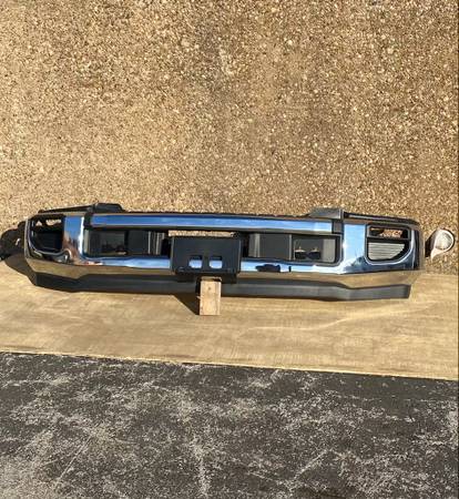 Ford F F Front Bumper Factory Oem Chrome Auto Parts Sale Dallas Tx