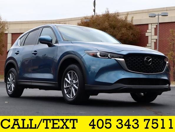 Photo 2022 MAZDA CX-5 2.5 S AWD ONLY 7,220 MILES LEATHER LOADED 1 OWNER - $27,999 ($477.00 A MONTH WITH ZERO CASH DOWN)
