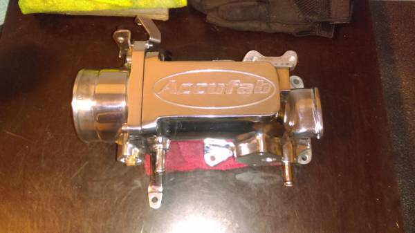 Photo 98-04 Ford 4.6L V8 Accufab 75mm Throttle Body and Plenum $450