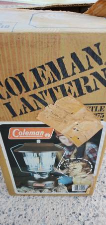 Photo Coleman Lantern in original box $69