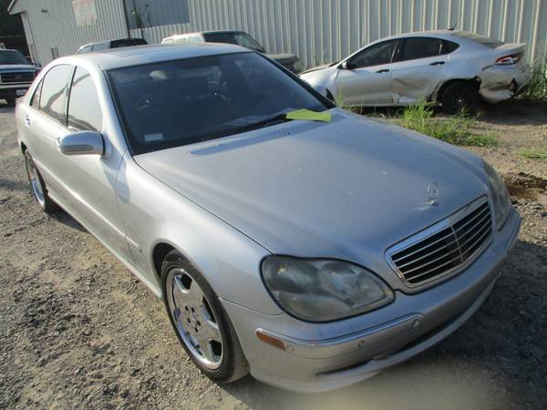 Photo FOR PARTS A 2003 MERCEDES SCLASS S55 V8 5.5 SUPERCHARGED ENGINE RWD