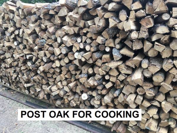 Photo Firewood, Premium Post Oak for Cooking $50