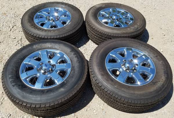 Photo Ford F150 18 Factory Chrome Alloy WheelsTires 2004 to 2020 $850