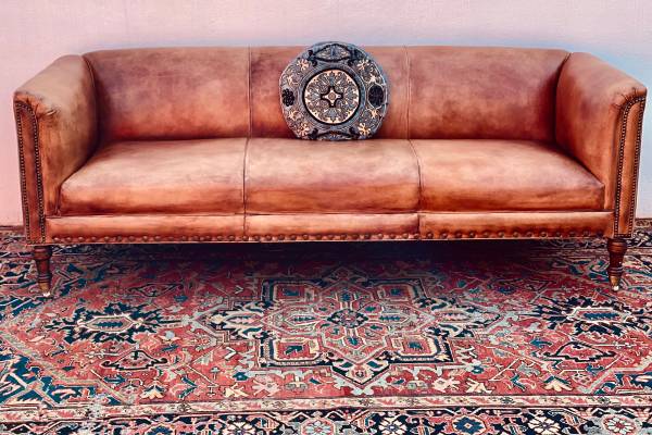 Photo Leather sofa Bayside Collection of HANCOCK MOORE