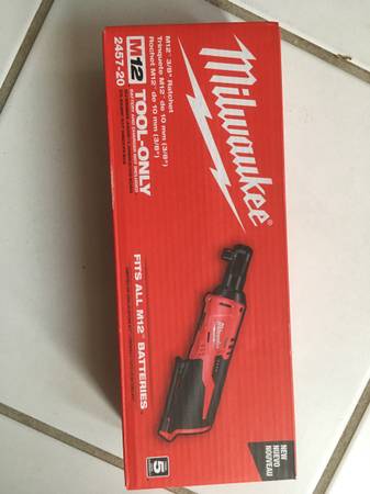 Milwaukee M12 12-Volt Lithium-Ion Cordless 38 in. Ratchet (Tool-Only) $80