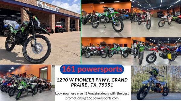 Photo Motorcycles on Specials  Nowhere else But 161 powersports dirtbikes $499