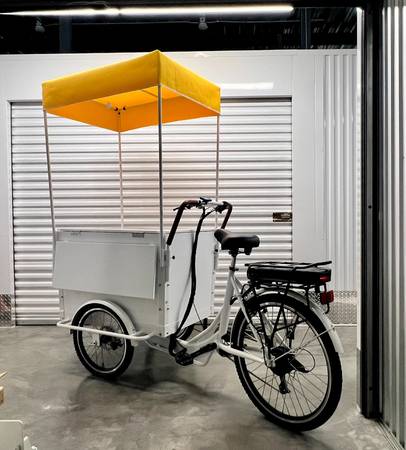 Photo NEW Ferla Mini Bike (Fully Electric Vending Bike) $4,000
